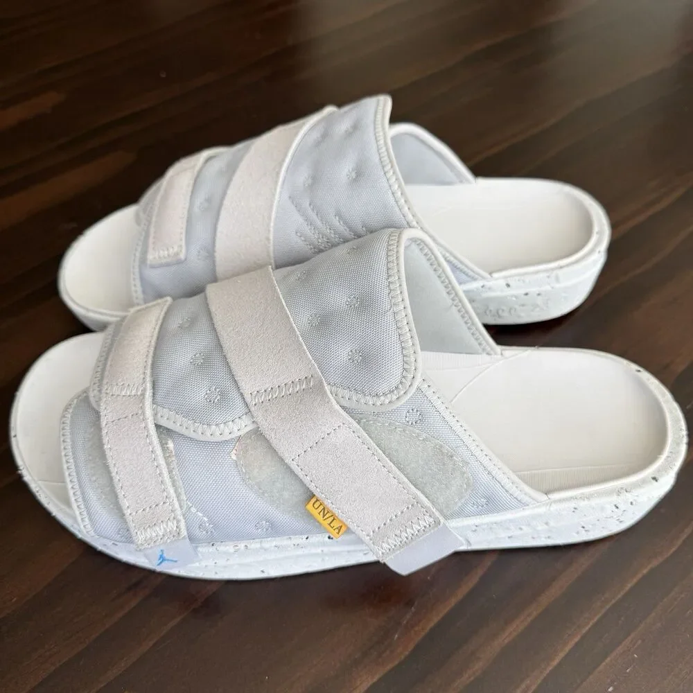Nike Air Jordan Crater SP x LA UNION Slides Grey Fog Men Size 12 - New